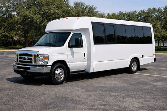 18-passenger minibus rental Jacksonville TX